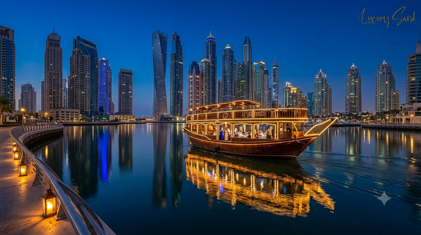 Dubai Marina Dhow Cruise