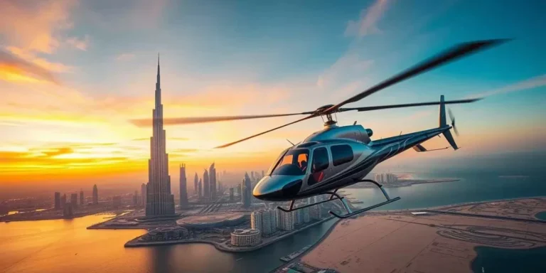 When Is the Best Time to Take a Helicopter Tour in Dubai?
